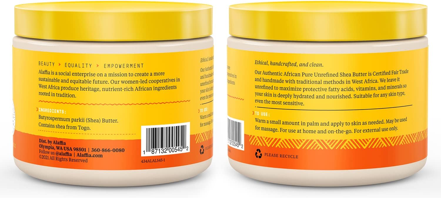 Alaffia Everyday Shea Butter Unscented | 11 Oz
