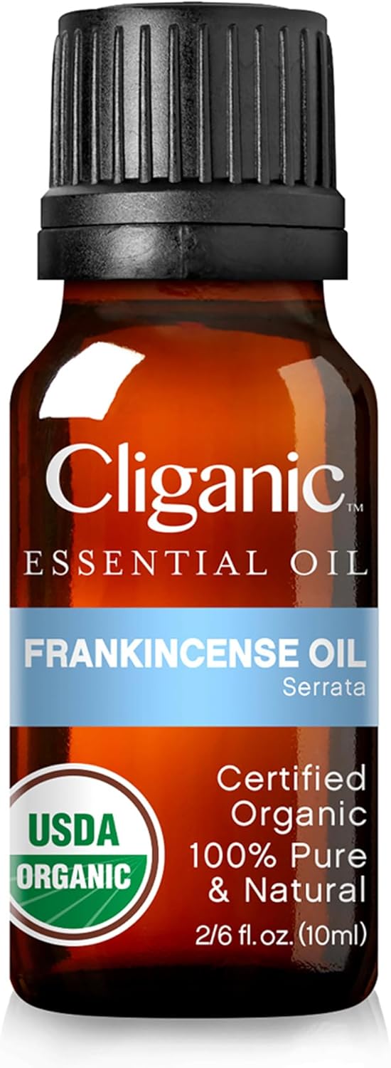 Cliganic Organic Frankincense Essential Oil | 10ml