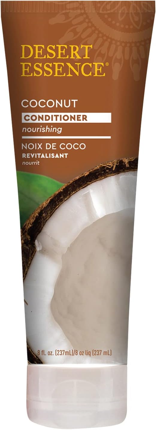 Desert Essence Coconut Shampoo & Conditioner | 8 Oz