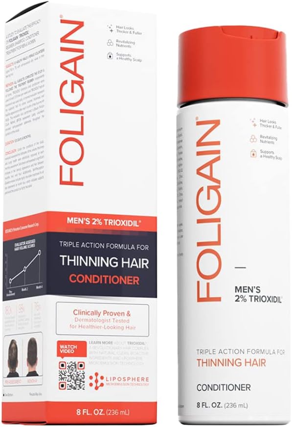 FOLIGAIN HAIR REGROWTH CONDITIONER For Men with 2% Trioxidil