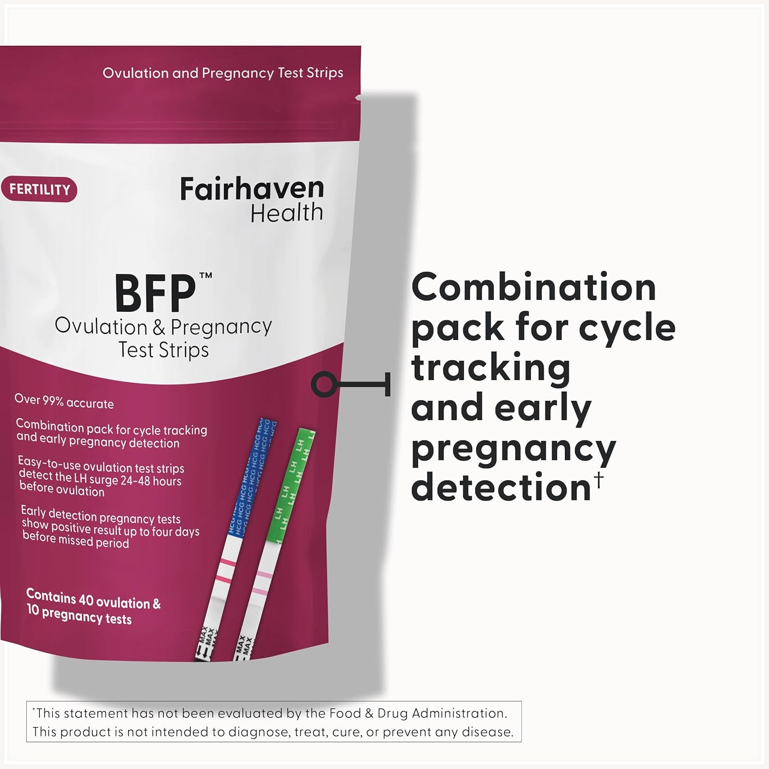 Fairhaven Health, BFP, Ovulation & Pregnancy Test Strips