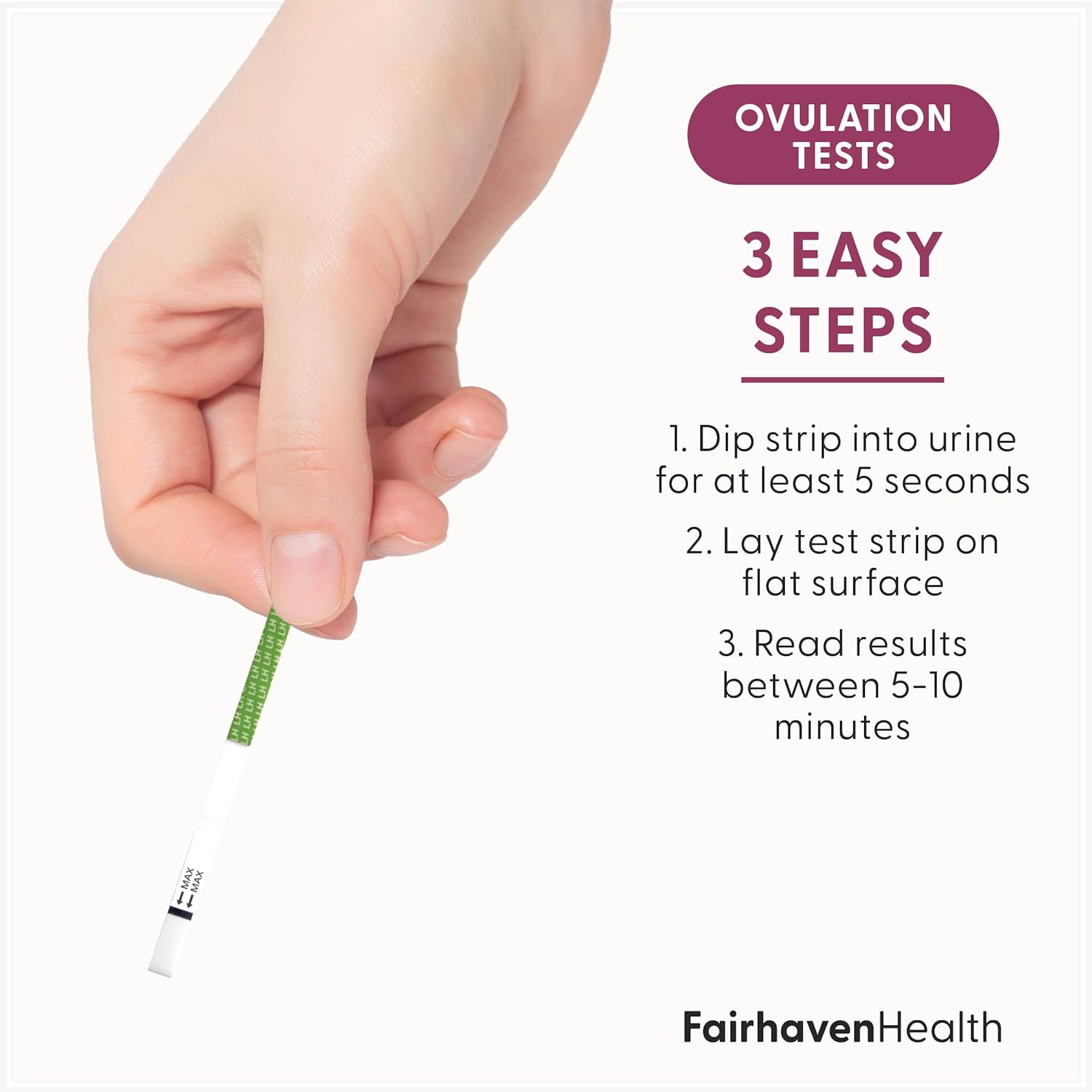Fairhaven Health, BFP, Ovulation & Pregnancy Test Strips