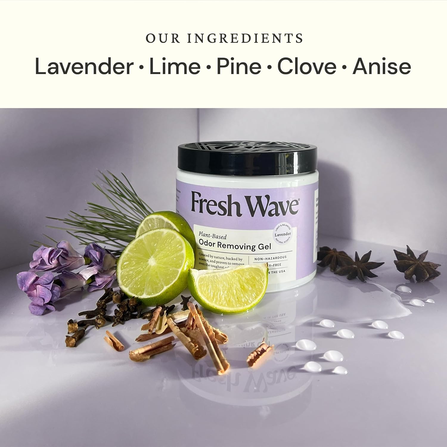 Fresh Wave Lavender Odour Removal Gel | 15 Oz