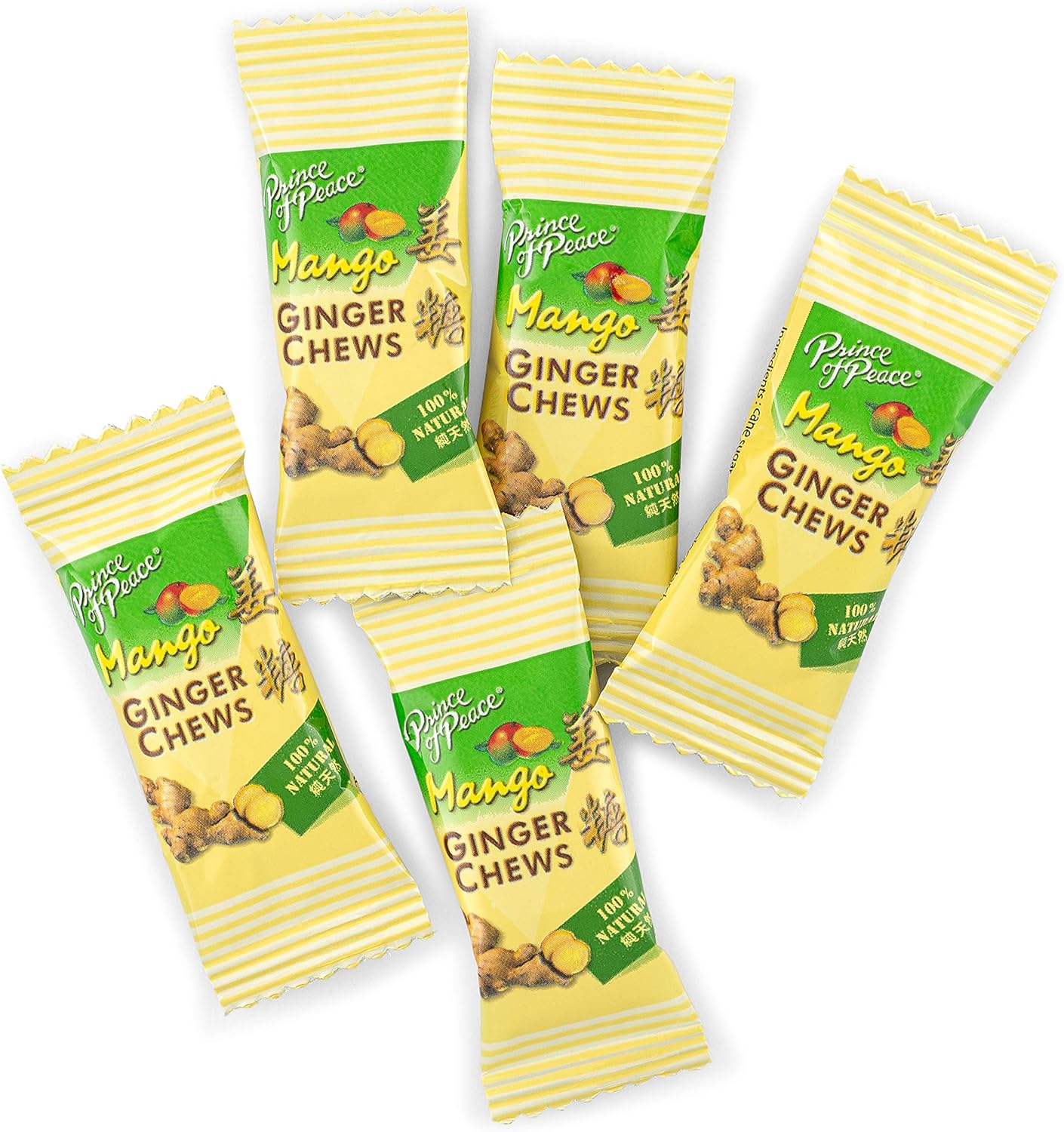 Prince of Peace Ginger Chews with Mango | 1 lb