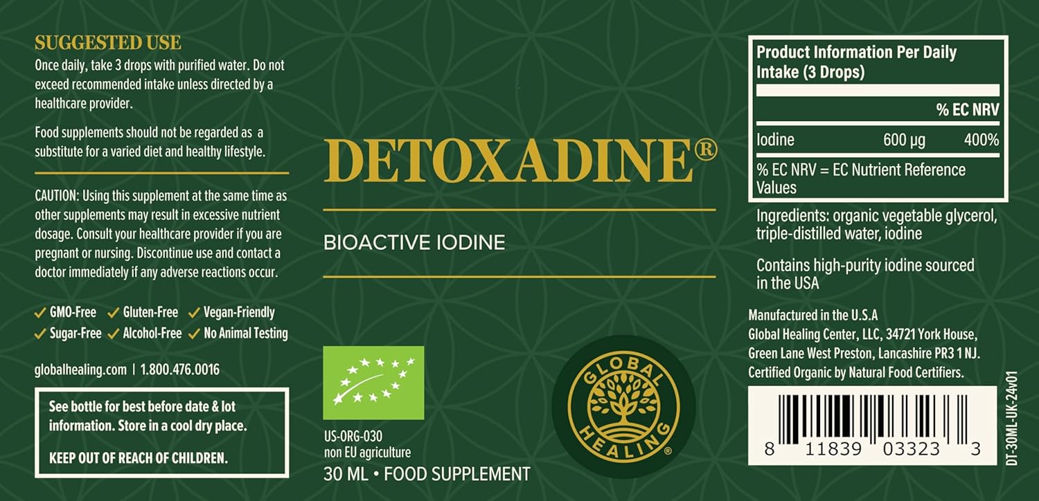 Global Healing Detoxadine | 30ml Tincture