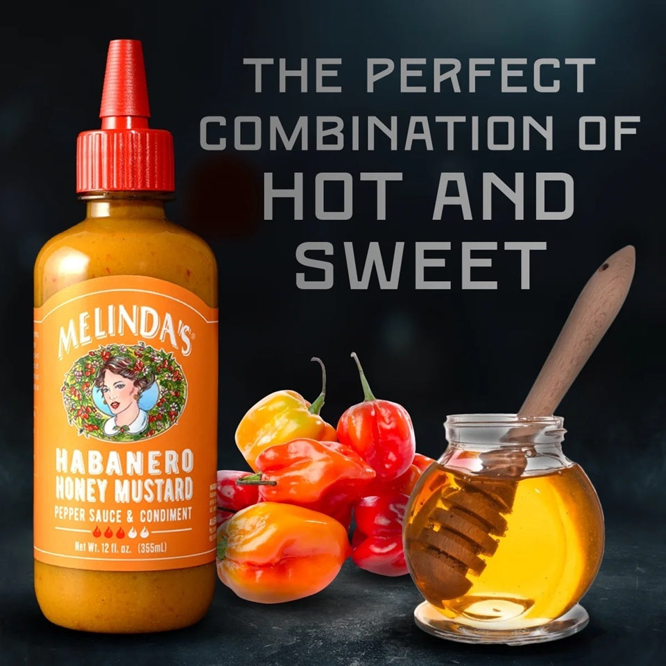Melinda's Habanero Honey Mustard | 12 Oz