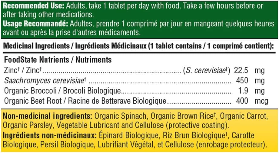 Mega Food - Zinc | 60 Count