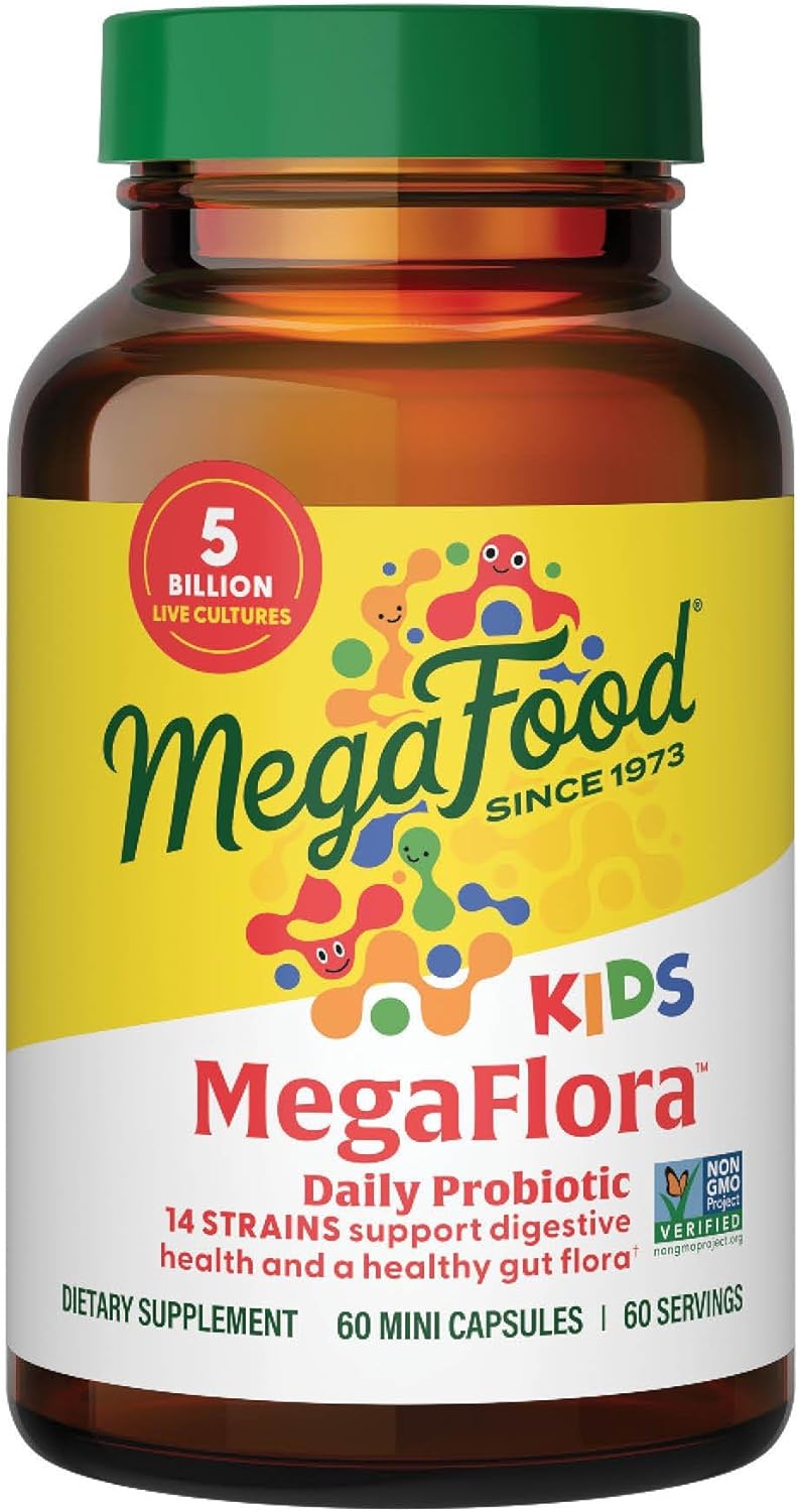 Mega Food Kids MegaFlora | 60 mini Capsules