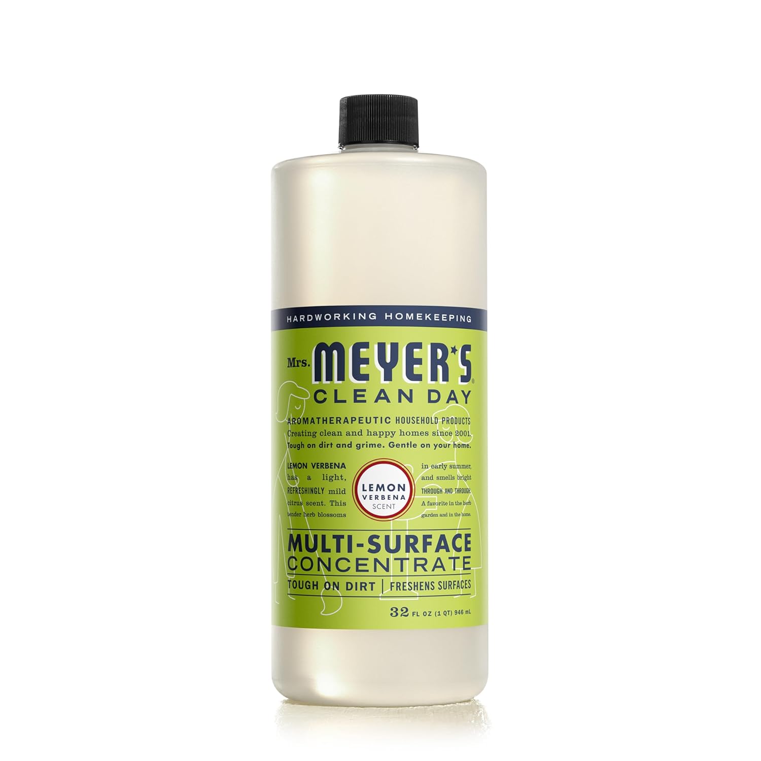 Mrs. Meyer's Clean Day Multi-Surface Concentrate | Lemon Verbena | 32 Oz