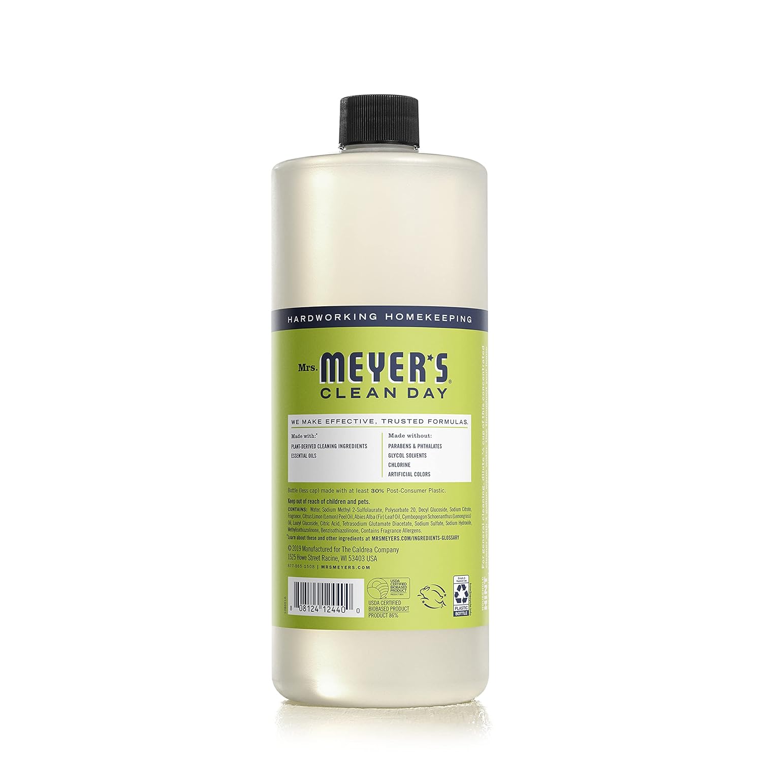Mrs. Meyer's Clean Day Multi-Surface Concentrate | Lemon Verbena | 32 Oz