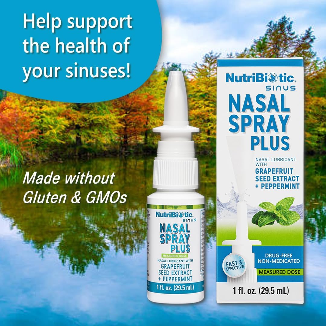 NutriBiotic Nasal Spray Plus | 1 Oz (29.5 ml)