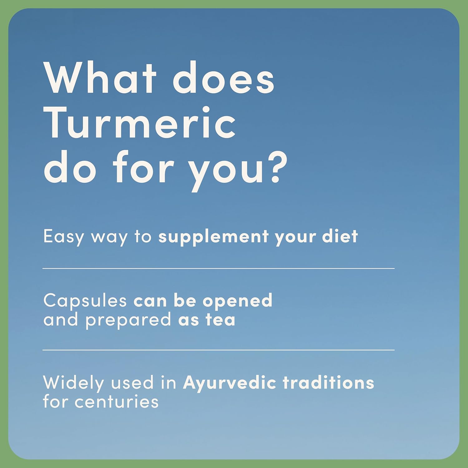 Nature's Bounty Turmeric 500 mg | Pack of 60 Capsules