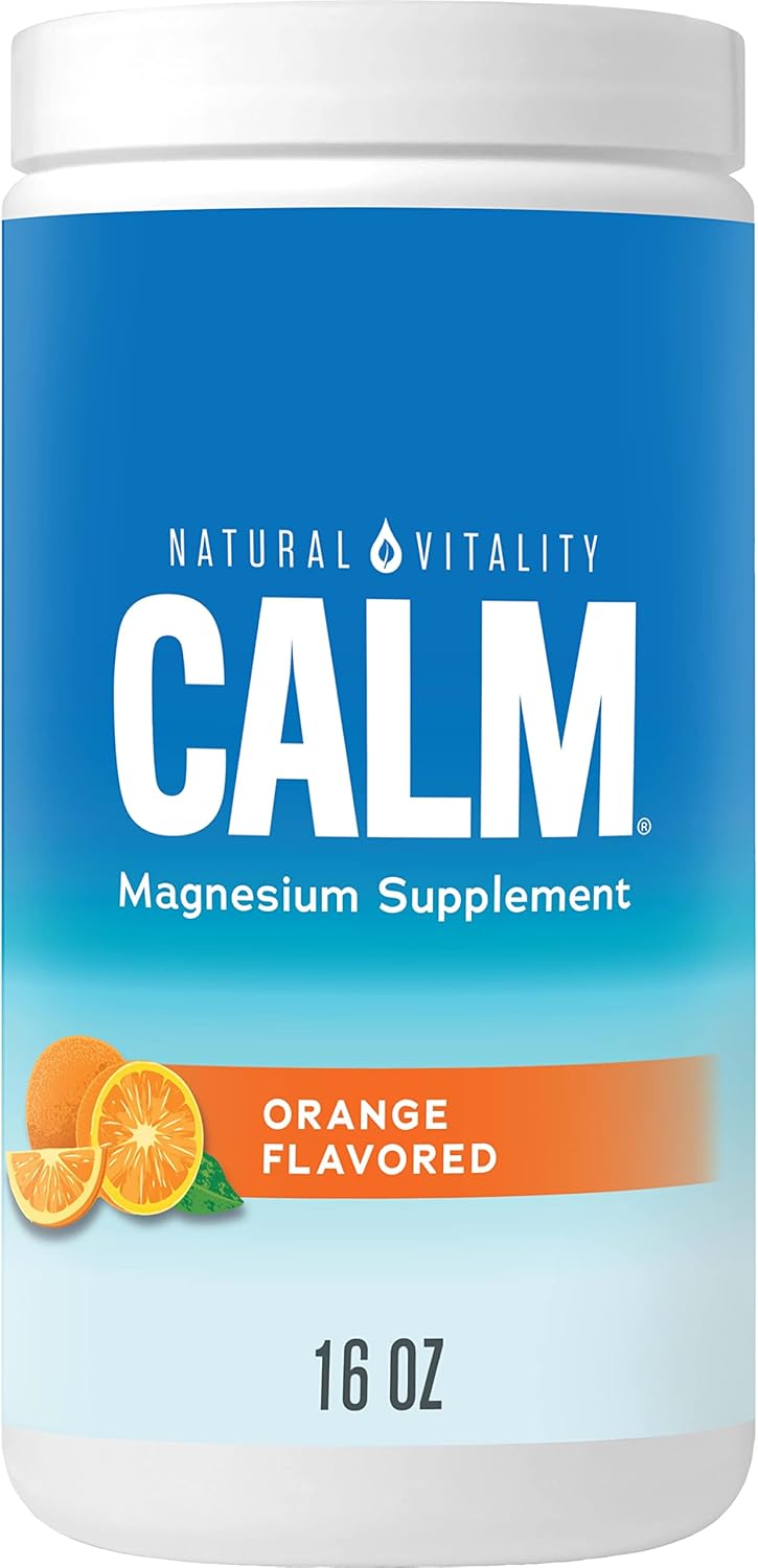 Natural Vitality Natural Calm, Orange, 16 Oz