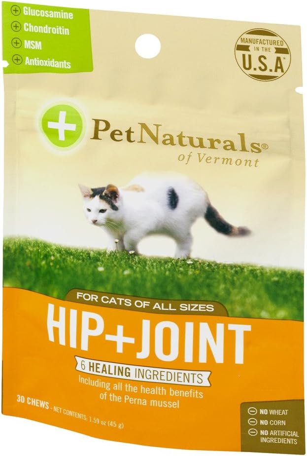 Pet Naturals - Hip + Joint for Cats | 30 Chews
