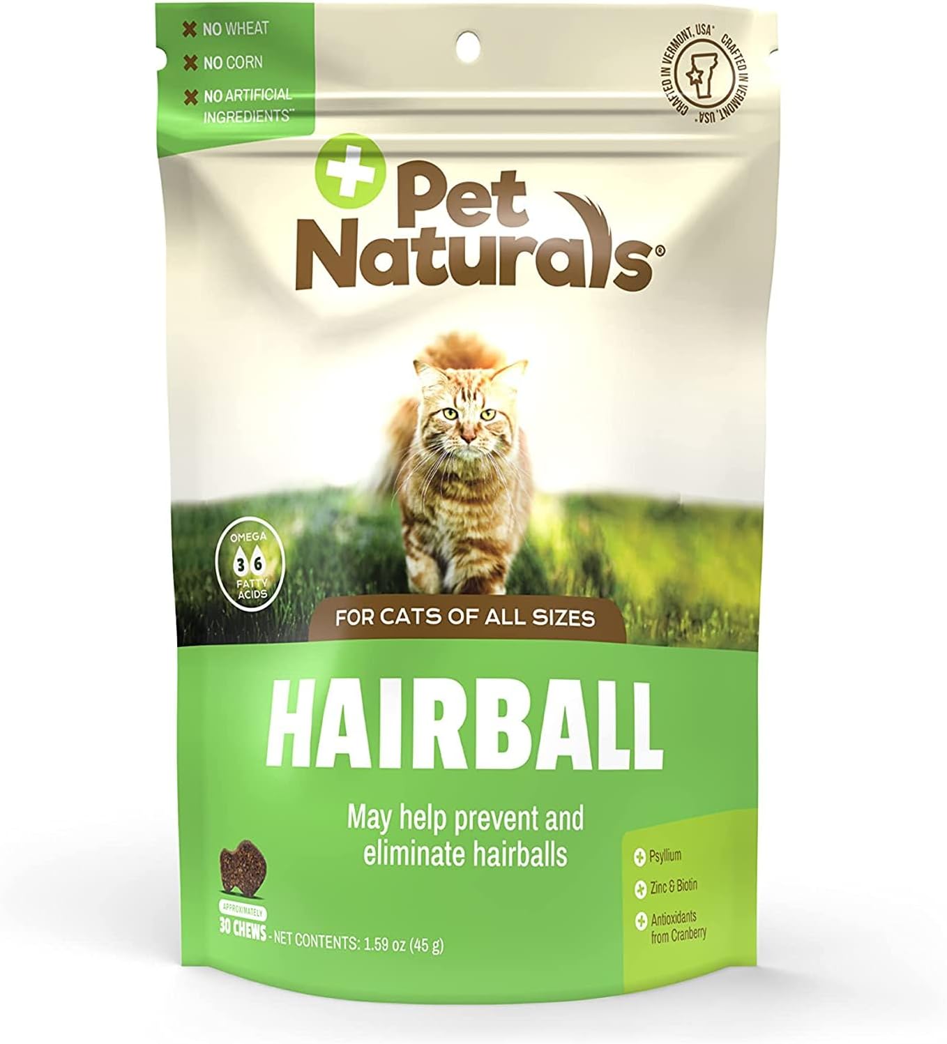 Pet Naturals Hairball | 30 Chews