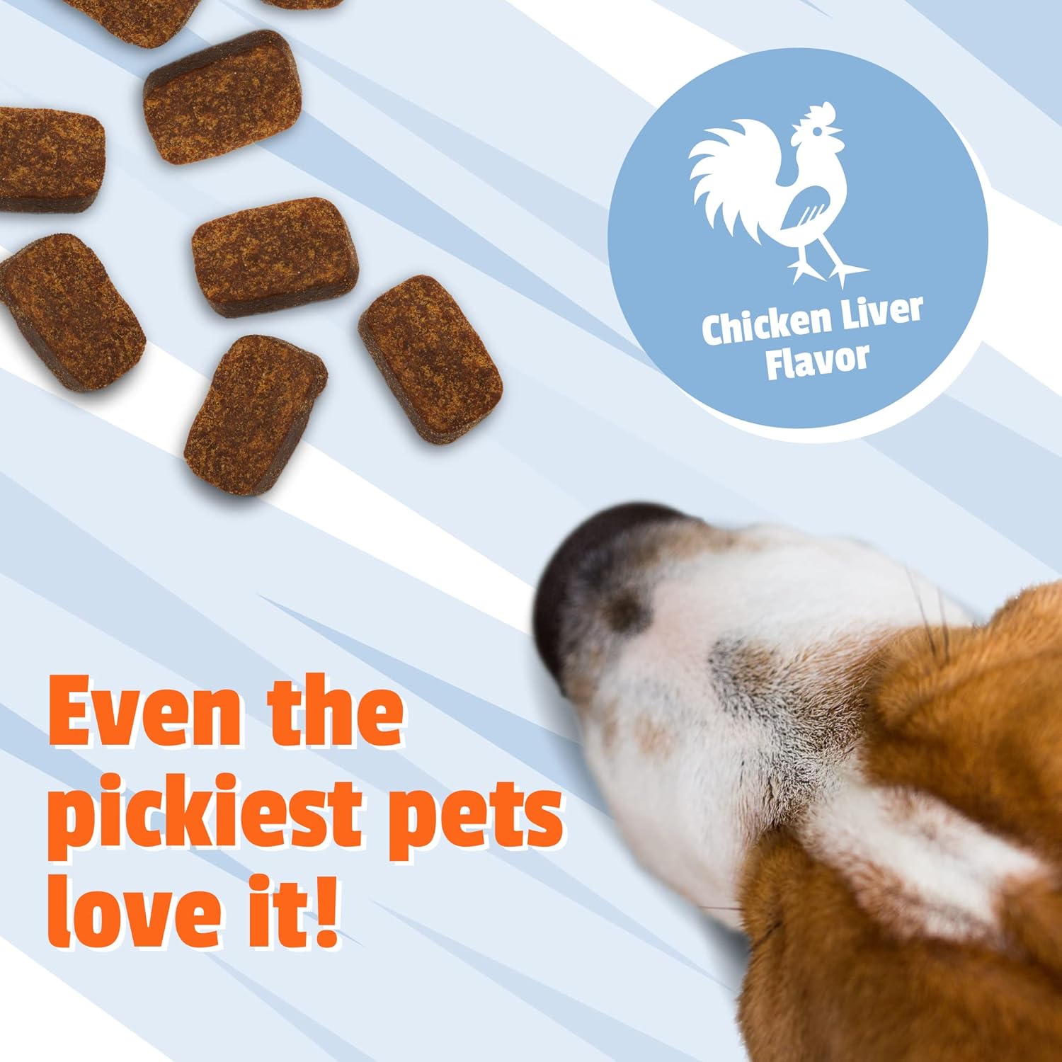 Pet Naturals Calming Chews | Chicken Flavor | 160 Chews