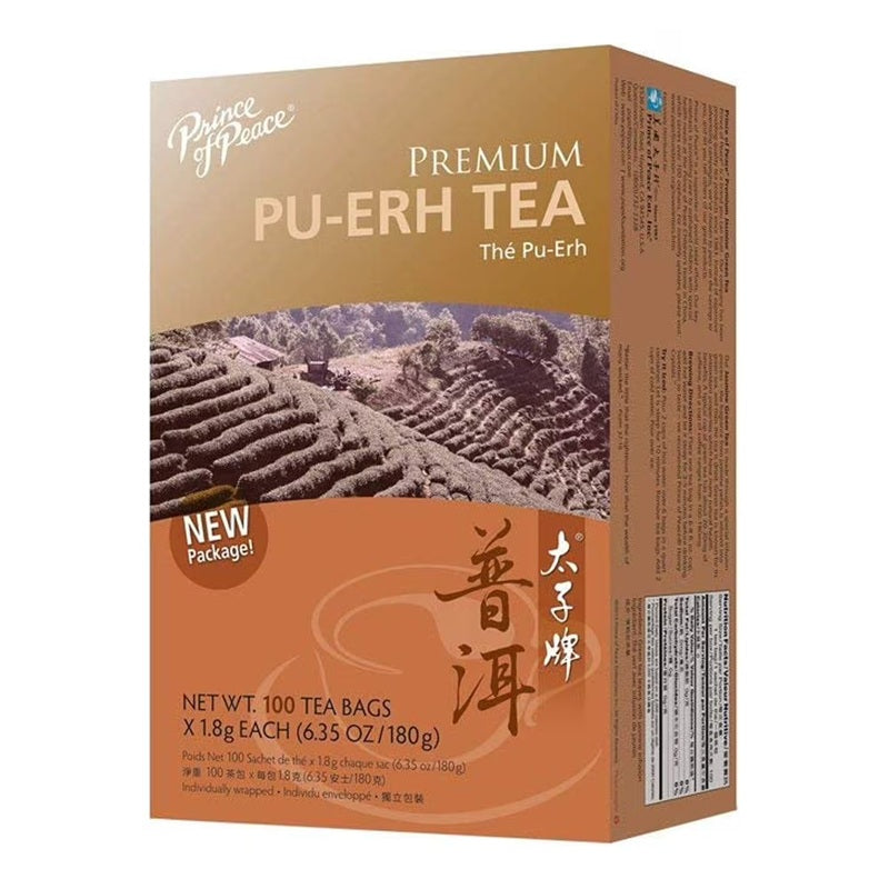 Prince Of Peace Premium Pu-erh Tea | 100 teabags