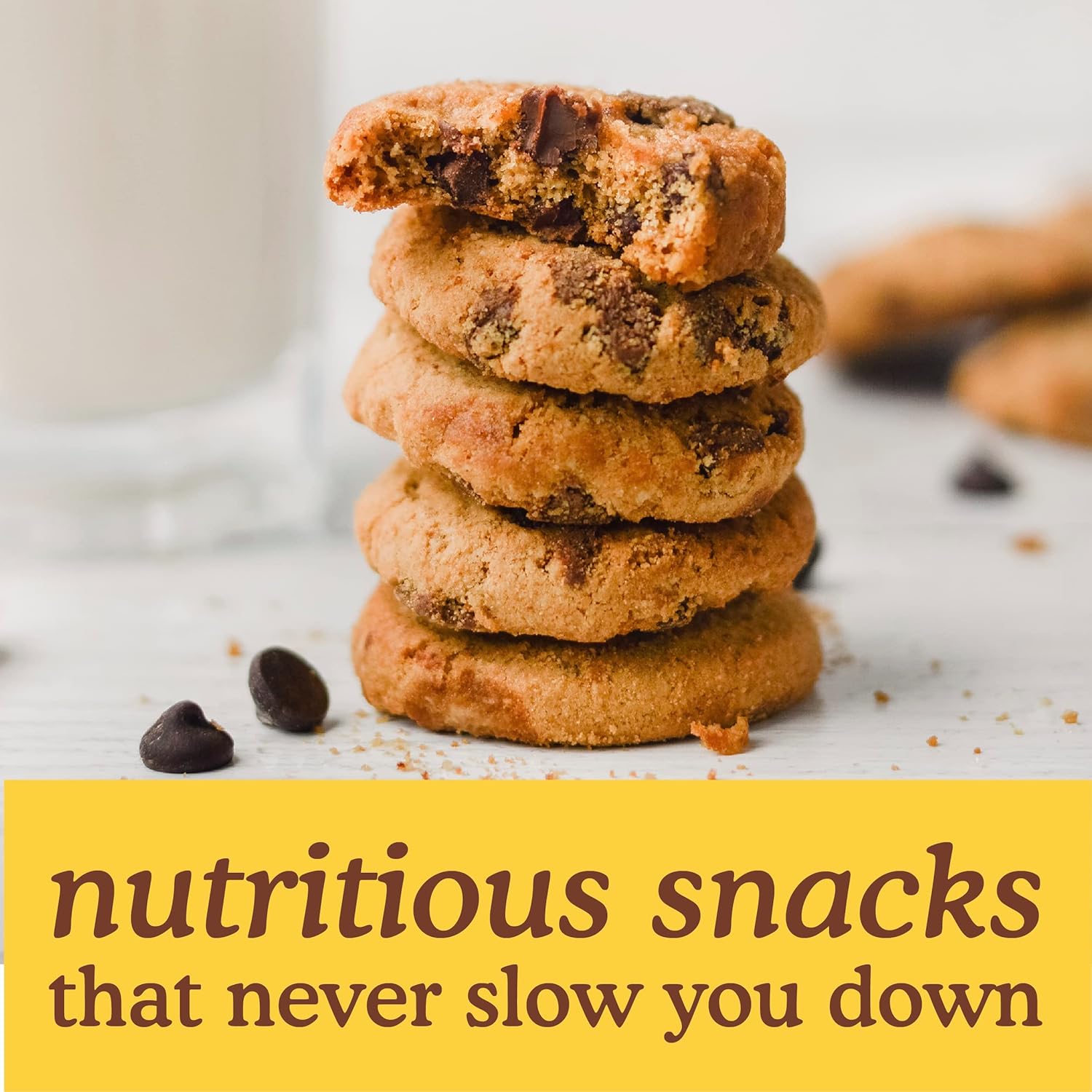 Simple Mills Naturally Gluten Free Crunchy Cookies, Chocolate Chip | 5.5 Oz