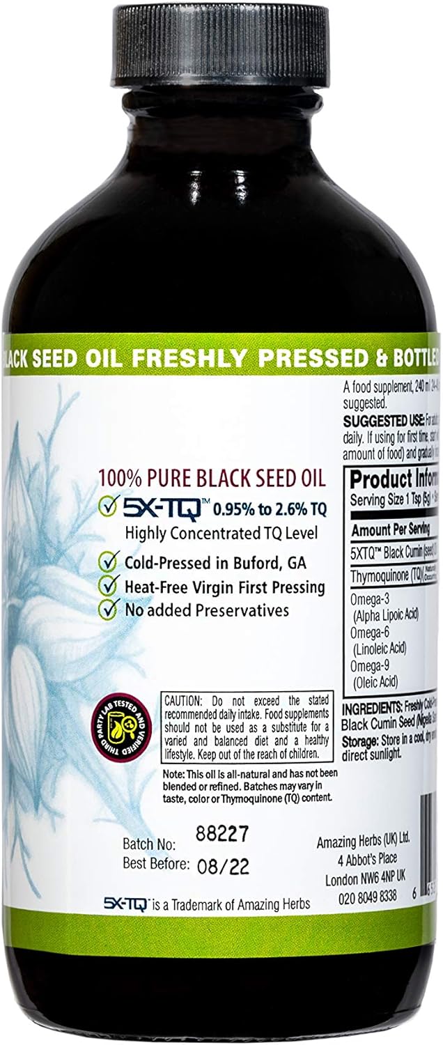 Black Seed Oil | 8 Oz