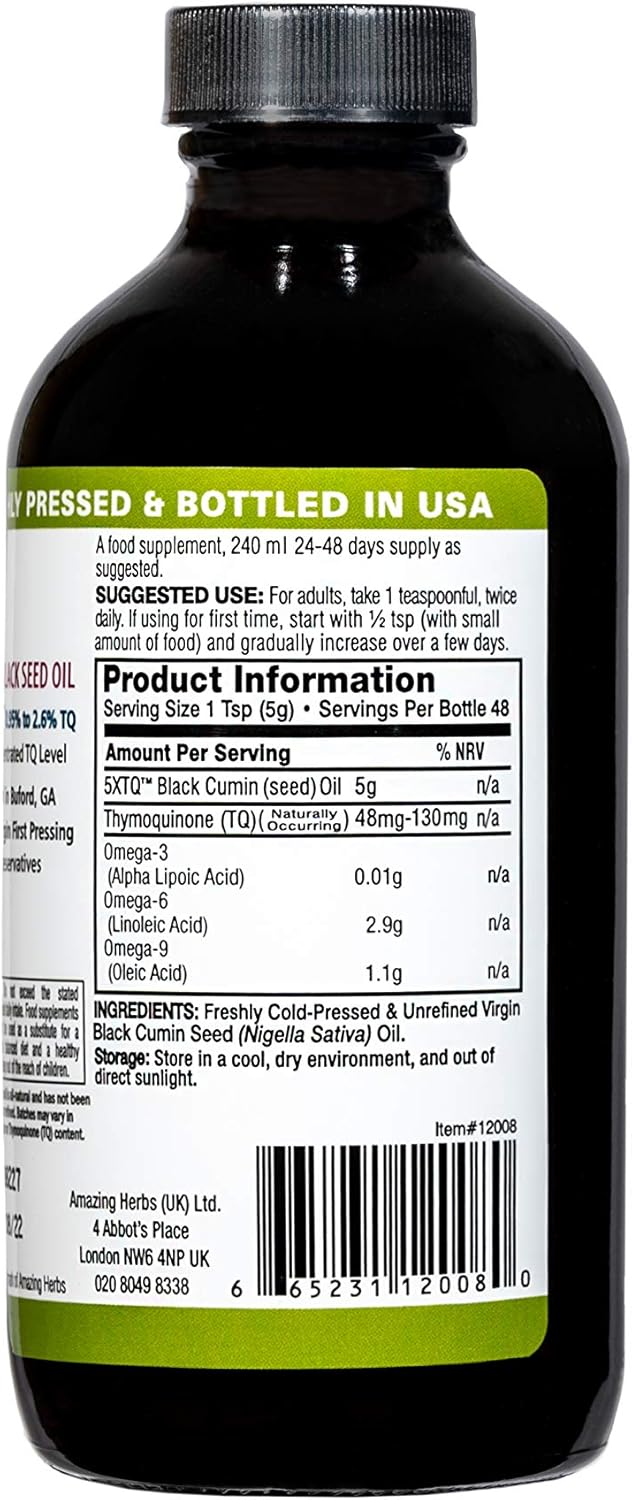 Black Seed Oil | 8 Oz