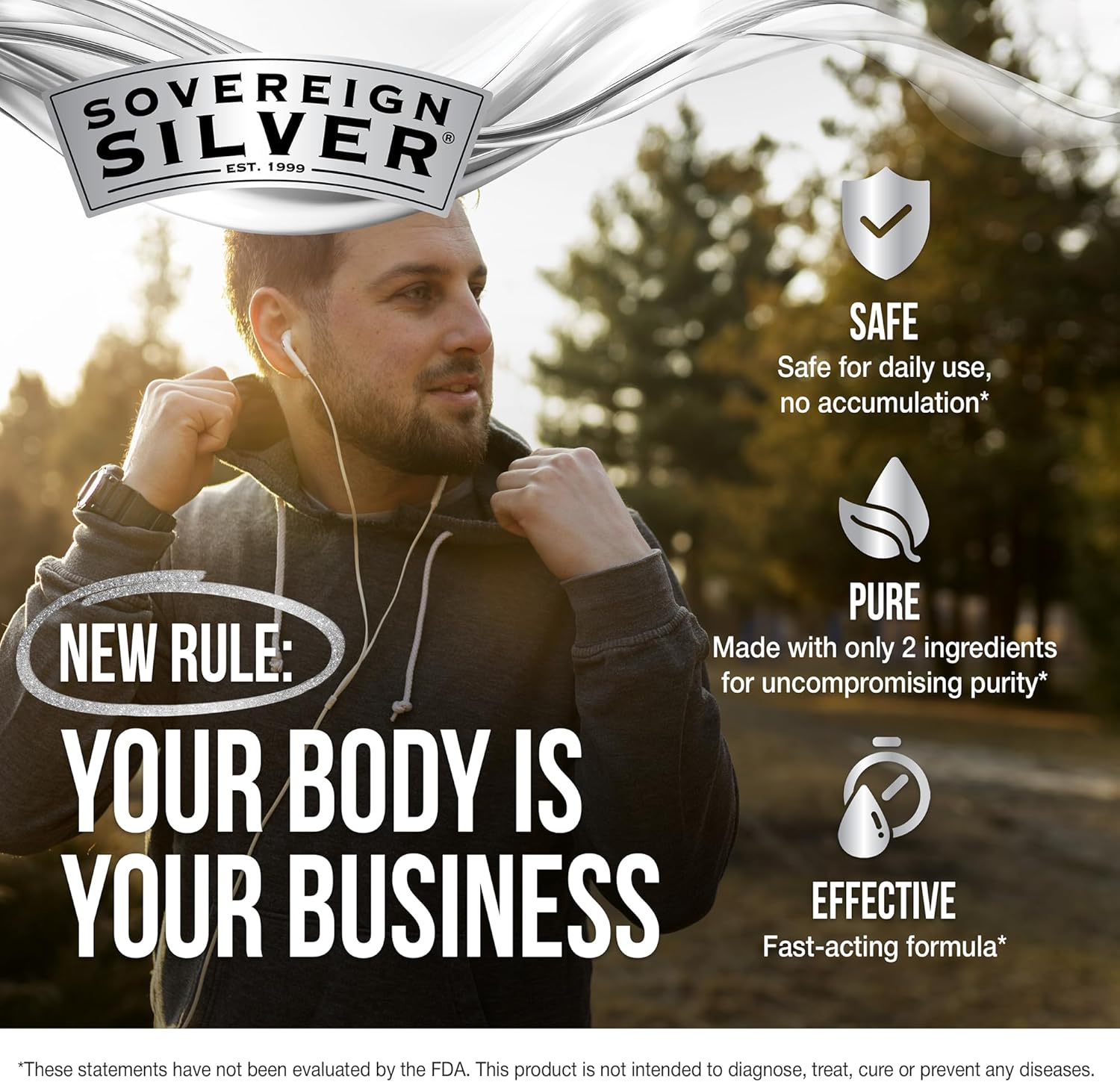 Sovereign Silver - Ion Water | 946ml Bottle