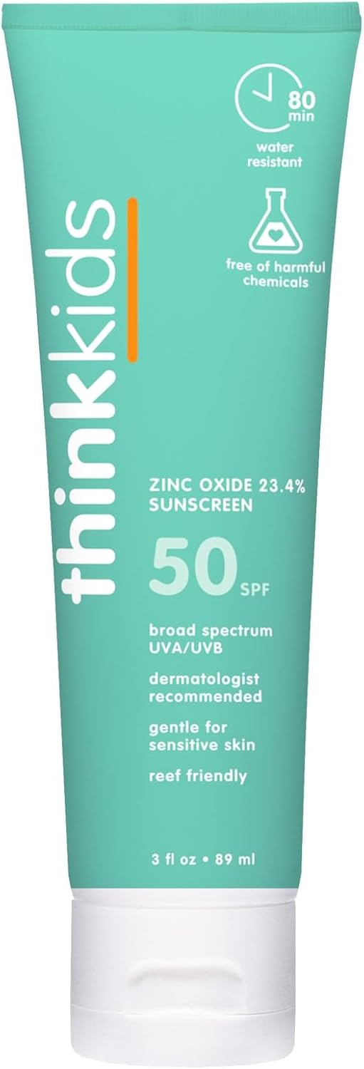 Thinksport Kid's Safe Sunscreen SPF 50+ | 3 Oz