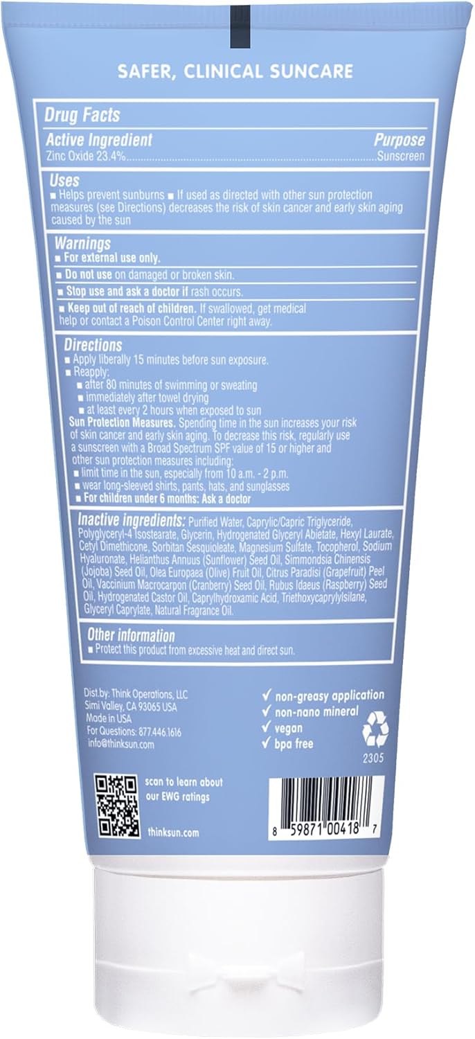 ThinkSport Sunscreen 50 SPF | 6 Oz