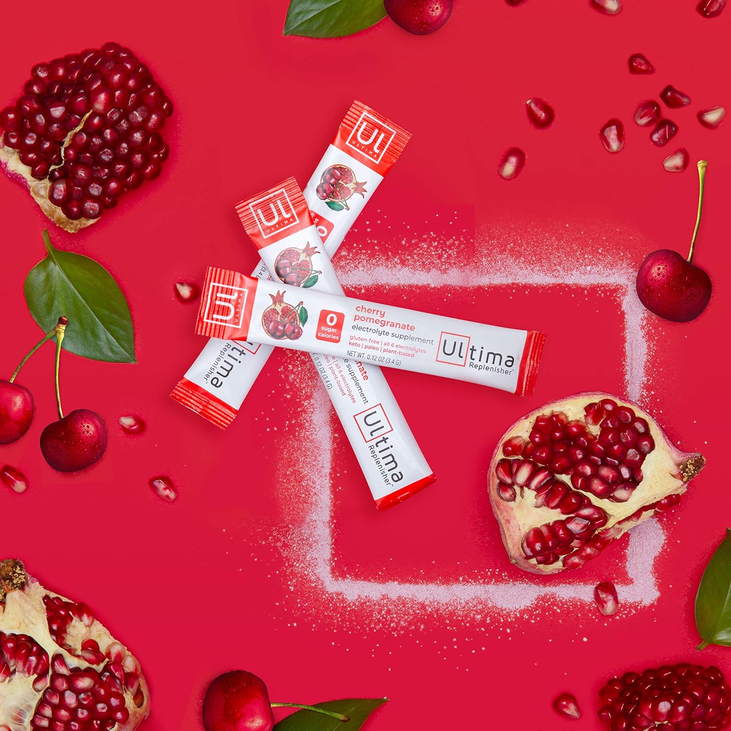 Ultima Replenisher Electrolyte Powder Cherry Pomegranate | 20 Packet