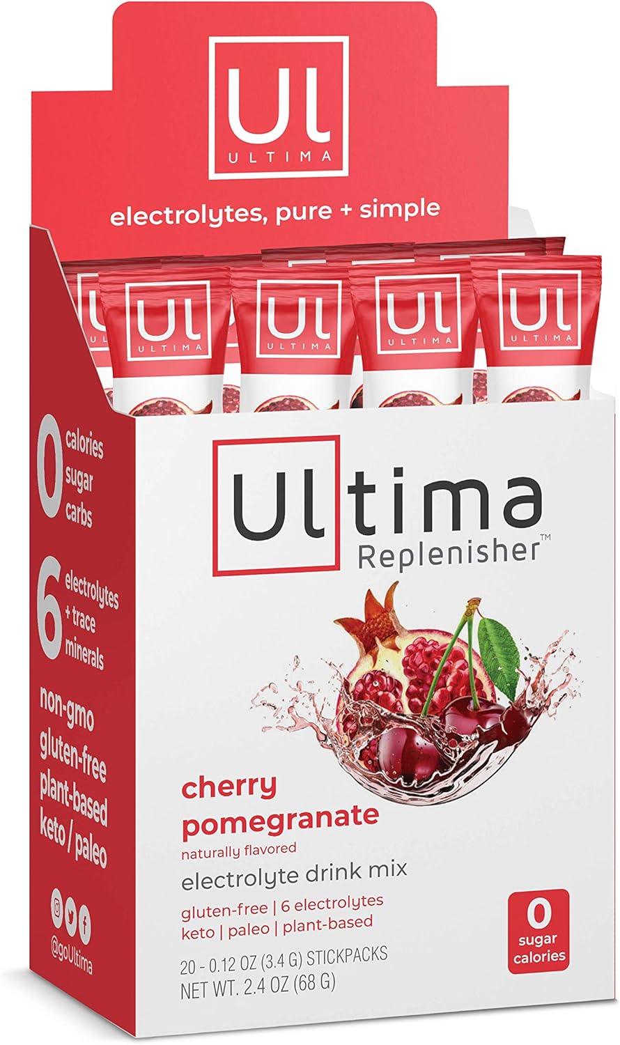 Ultima Replenisher Electrolyte Powder Cherry Pomegranate | 20 Packet