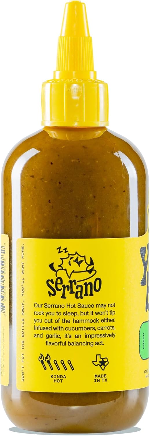 Yellowbird Serrano Hot Sauce 9.8 Oz by Yellowbird Sauce