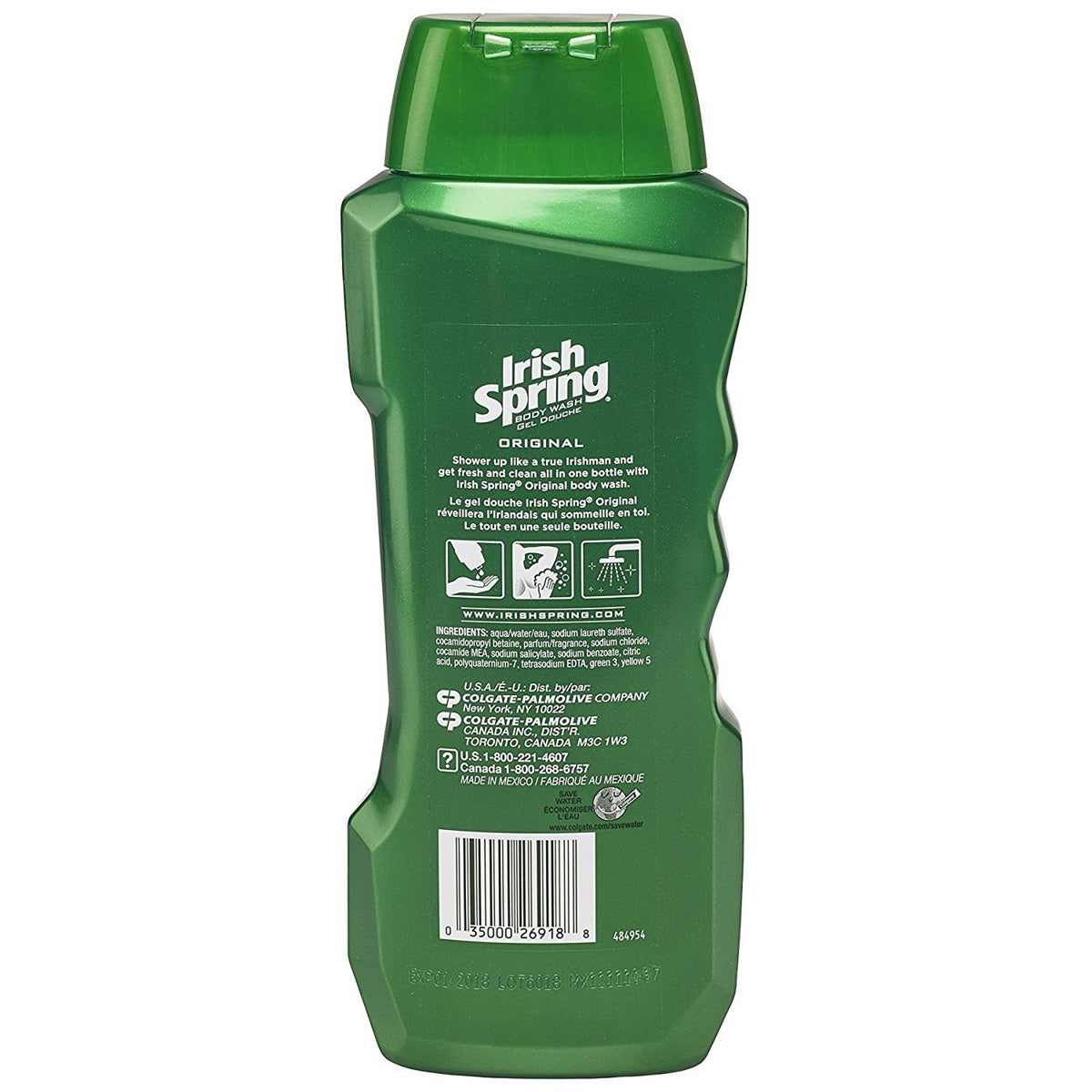 Irish spring original body wash for all day freshness. 