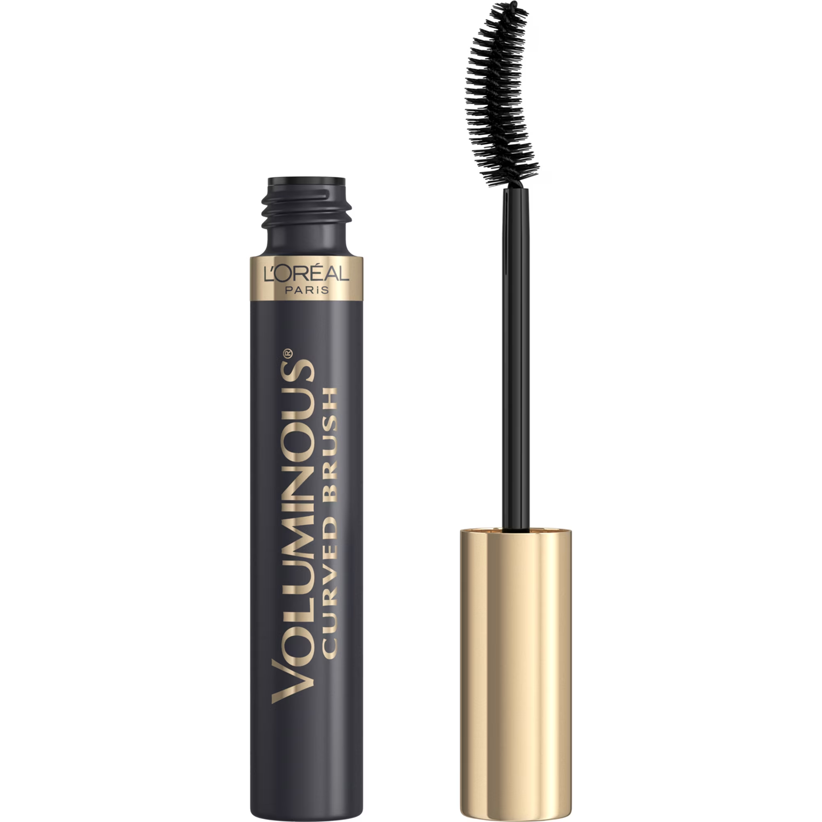 L'Oreal Paris Voluminous Curved Brush Mascara | Black | 0.26 Oz (7.7 ml)