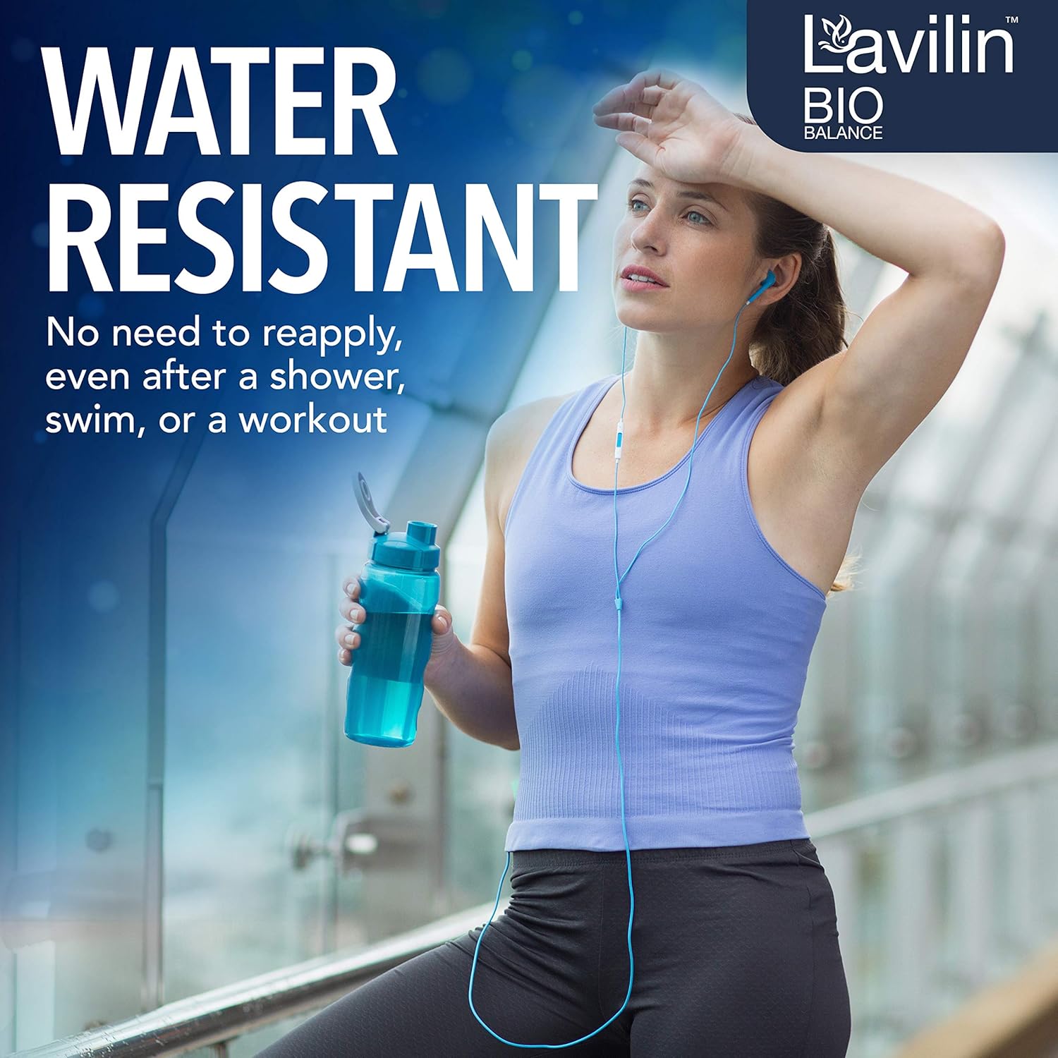 Lavilin water resistant deodorant