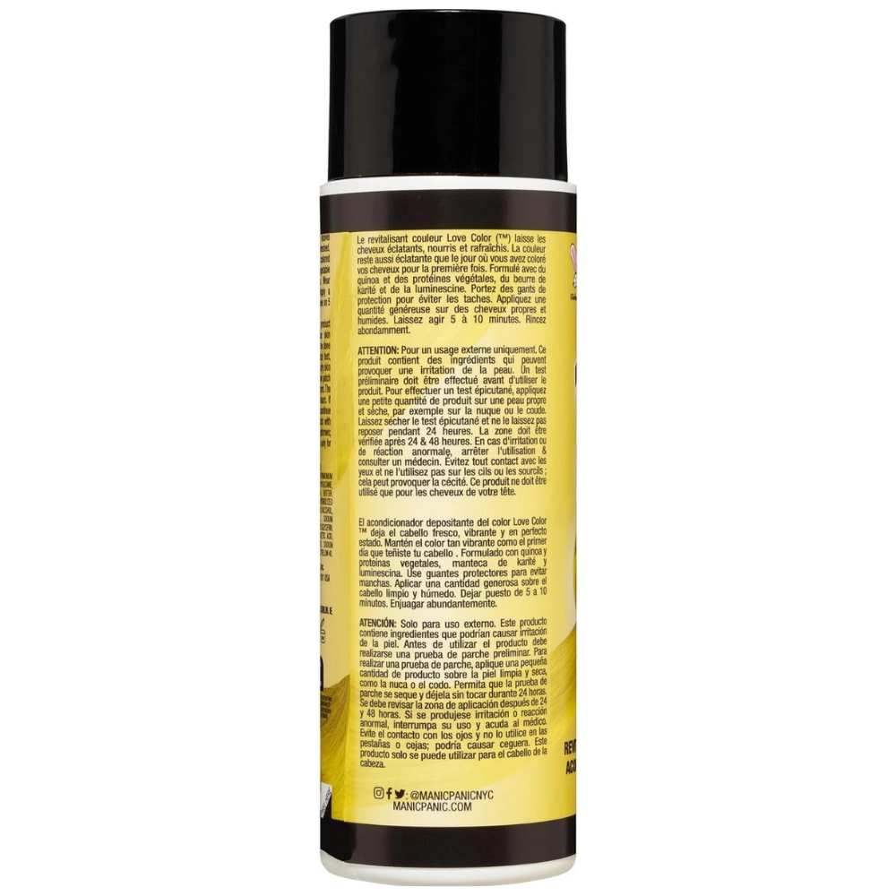 Manic Panic Love Color Hair Colour Conditioner - Yellow Heart, 236 ml