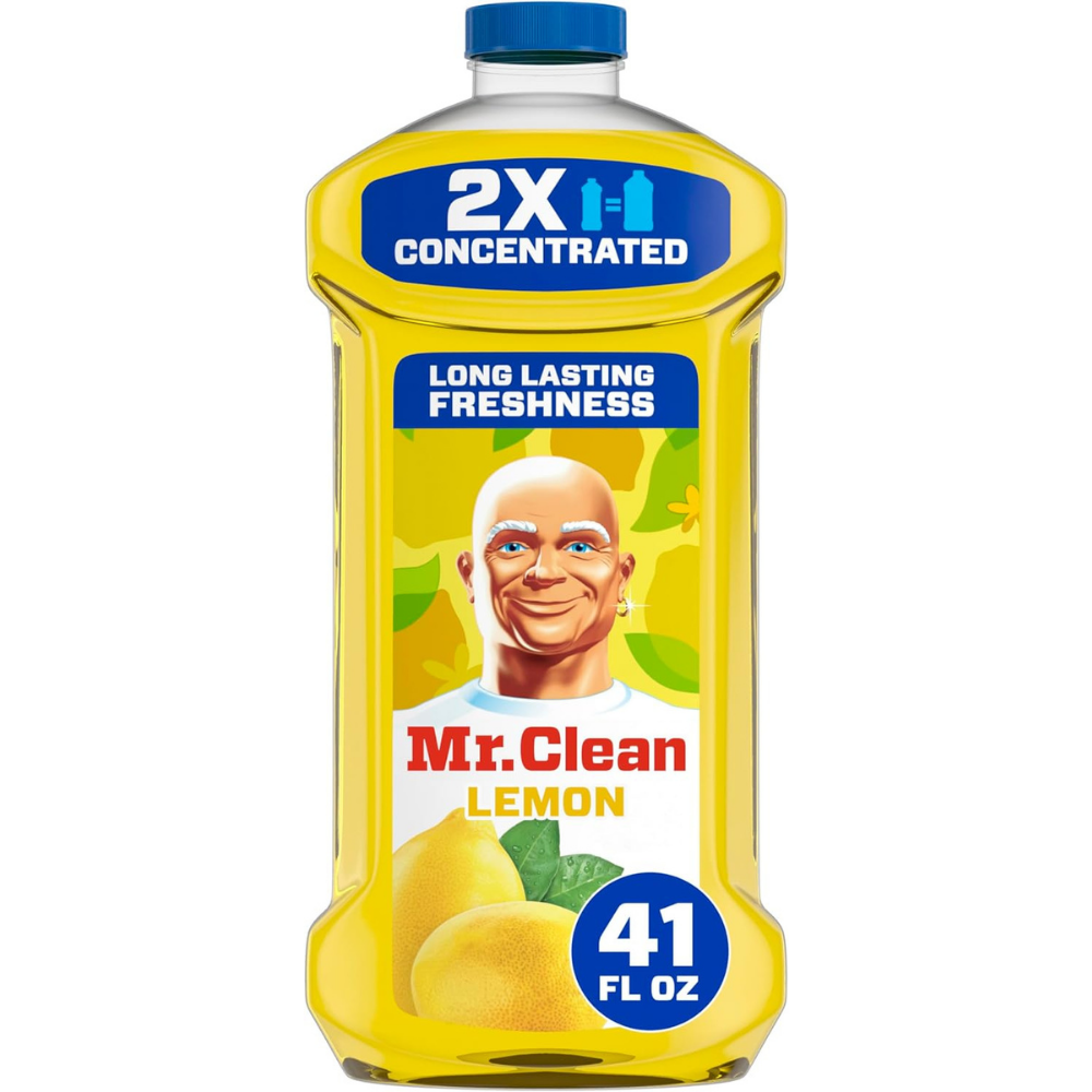 Mr clean multi-surface cleaner, lemon scent - 41 oz 