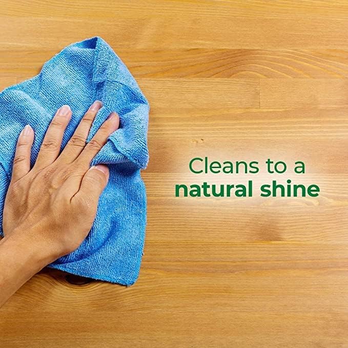 Murphy multi-use wood cleaner spray cleans to a natural shine