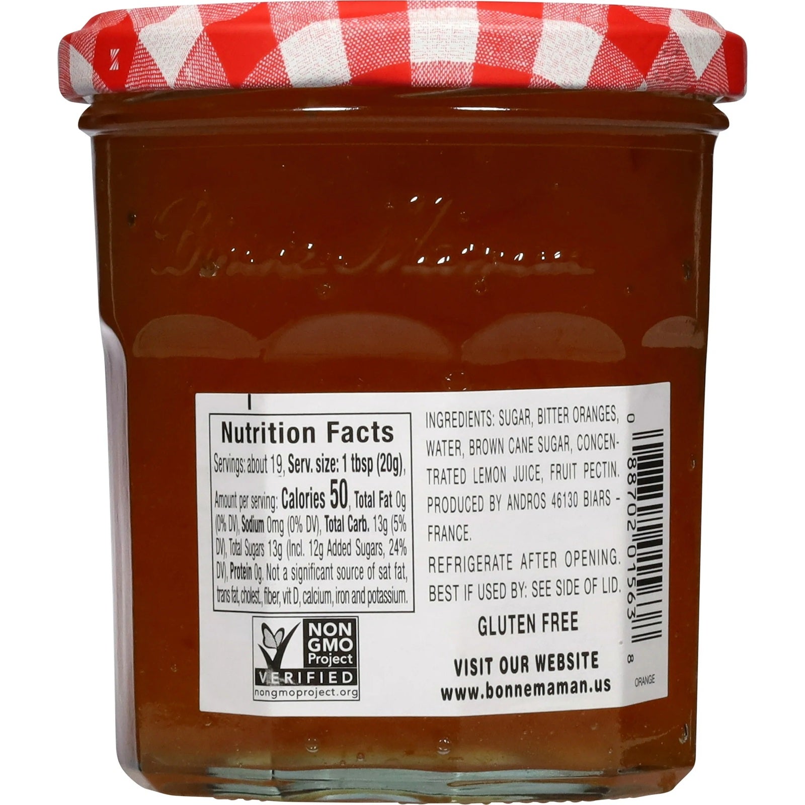 Bonne Maman Preserve | Orange Marmalade | 13 Oz