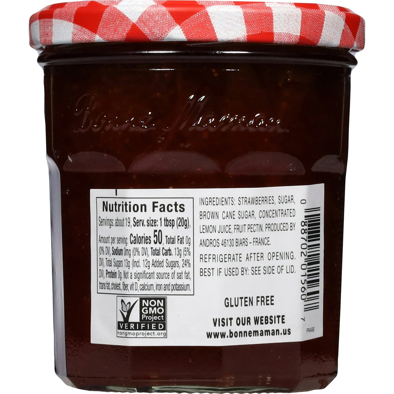 Bonne Maman | Strawberry Preserve | 13 Oz (370 g)