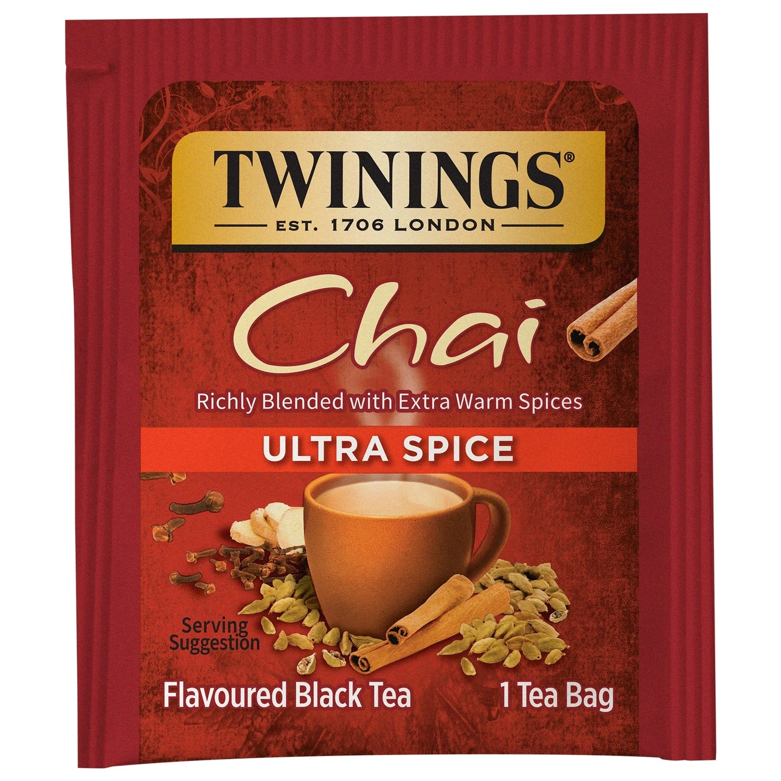 Twinings of London Ultra Spice Chai, 20 Tea Bags