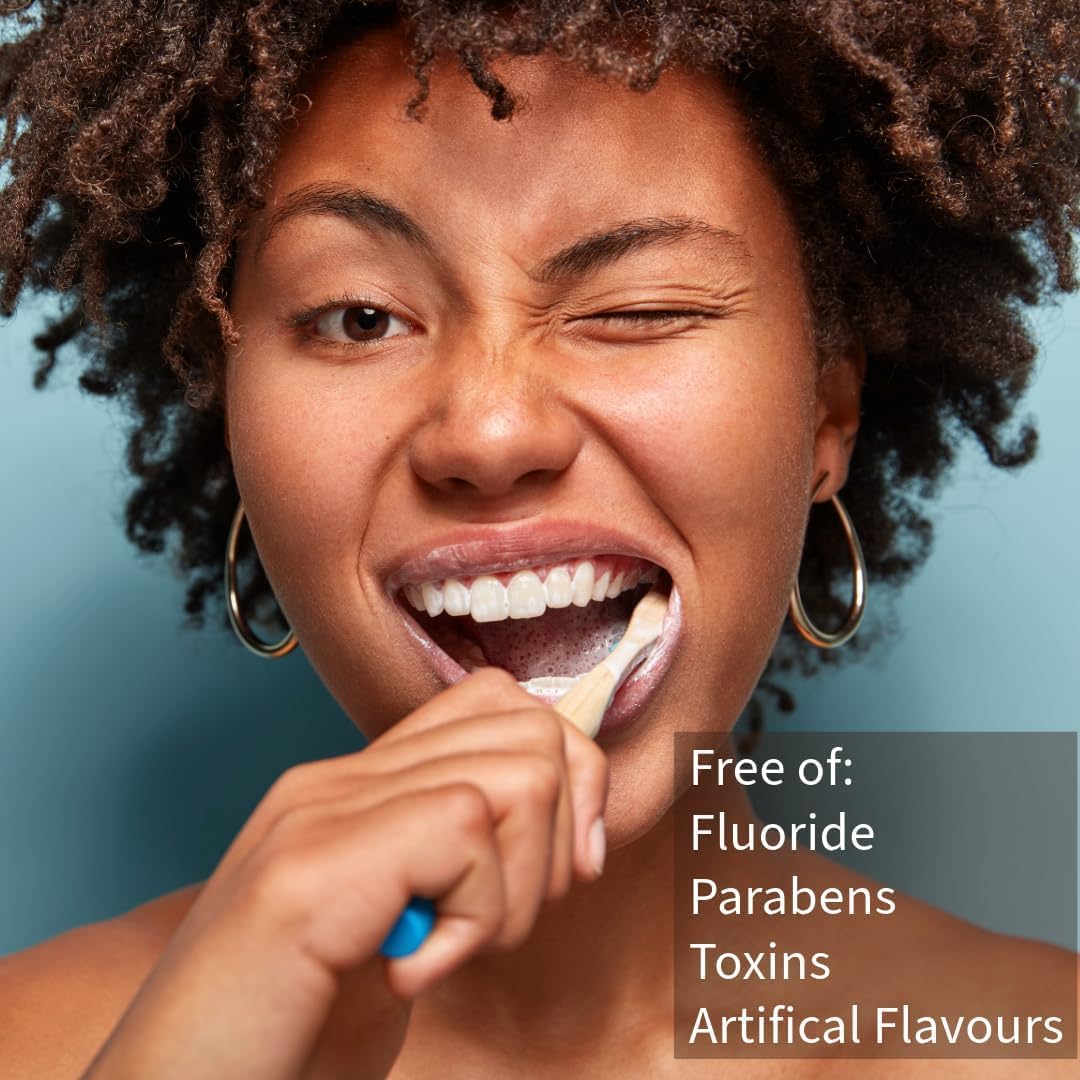 Use Nelsons Natural zero waste toothpaste is free of fluoride, parabens, toxins and artificial flavours. 