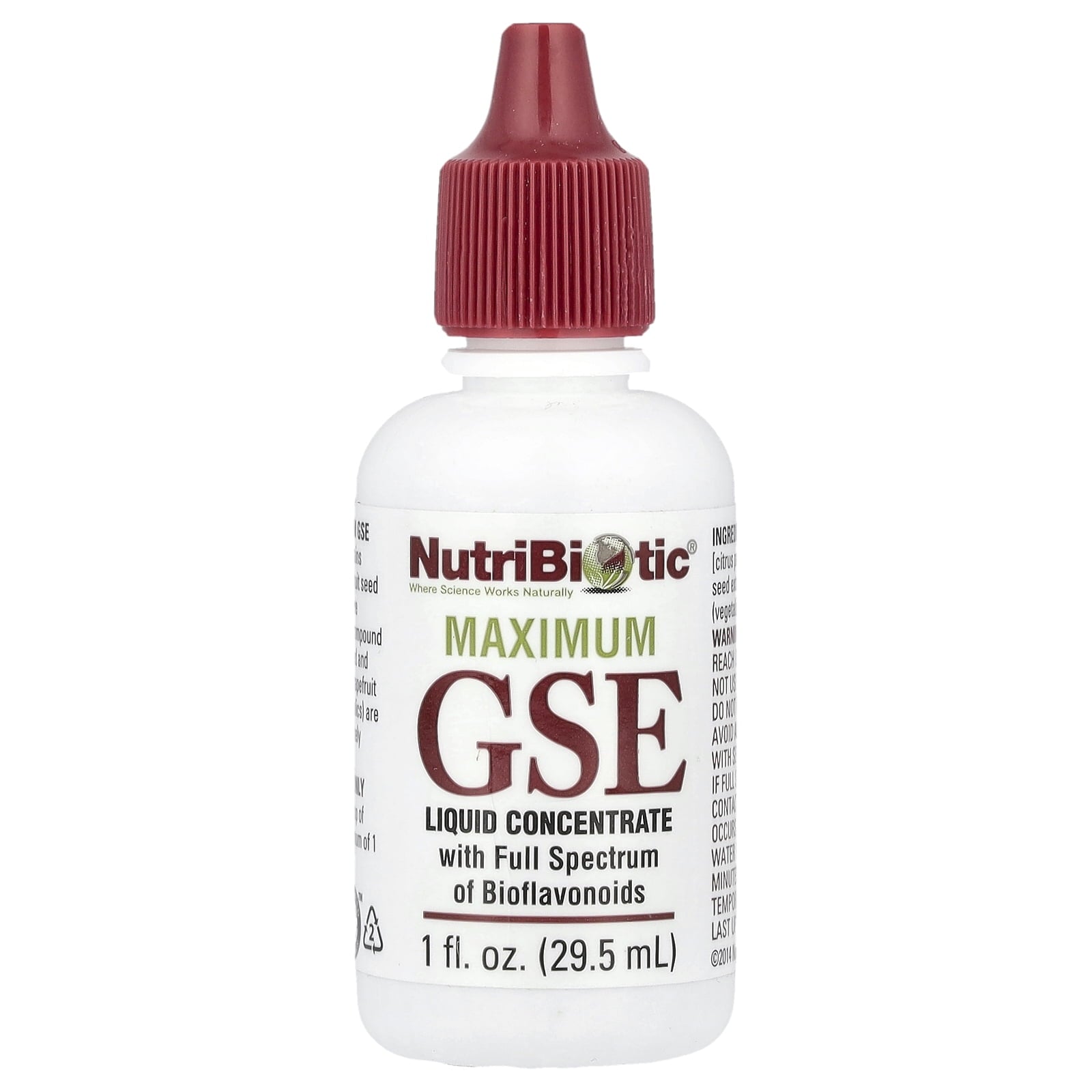 Nutribiotic GSE Maximum Liquid Concentrate | 1 Oz (29.5 ml)