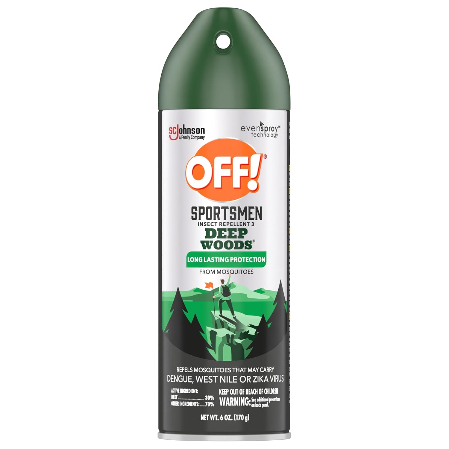 Off sportsmen insect repellent, Deep Woods pesticide insect repellent for long lasting protection from mosquitoes. 