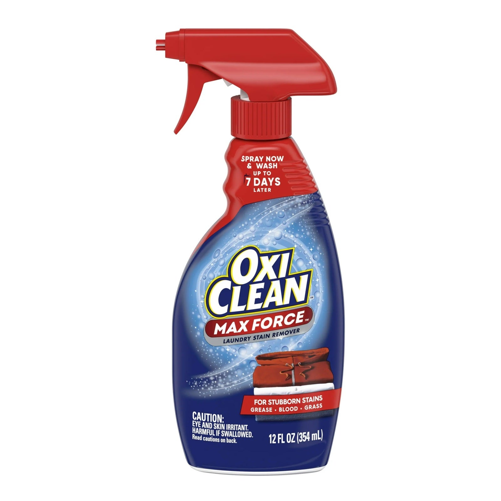 Oxi Clean max force laundry stain removal spray for stubborn stains 