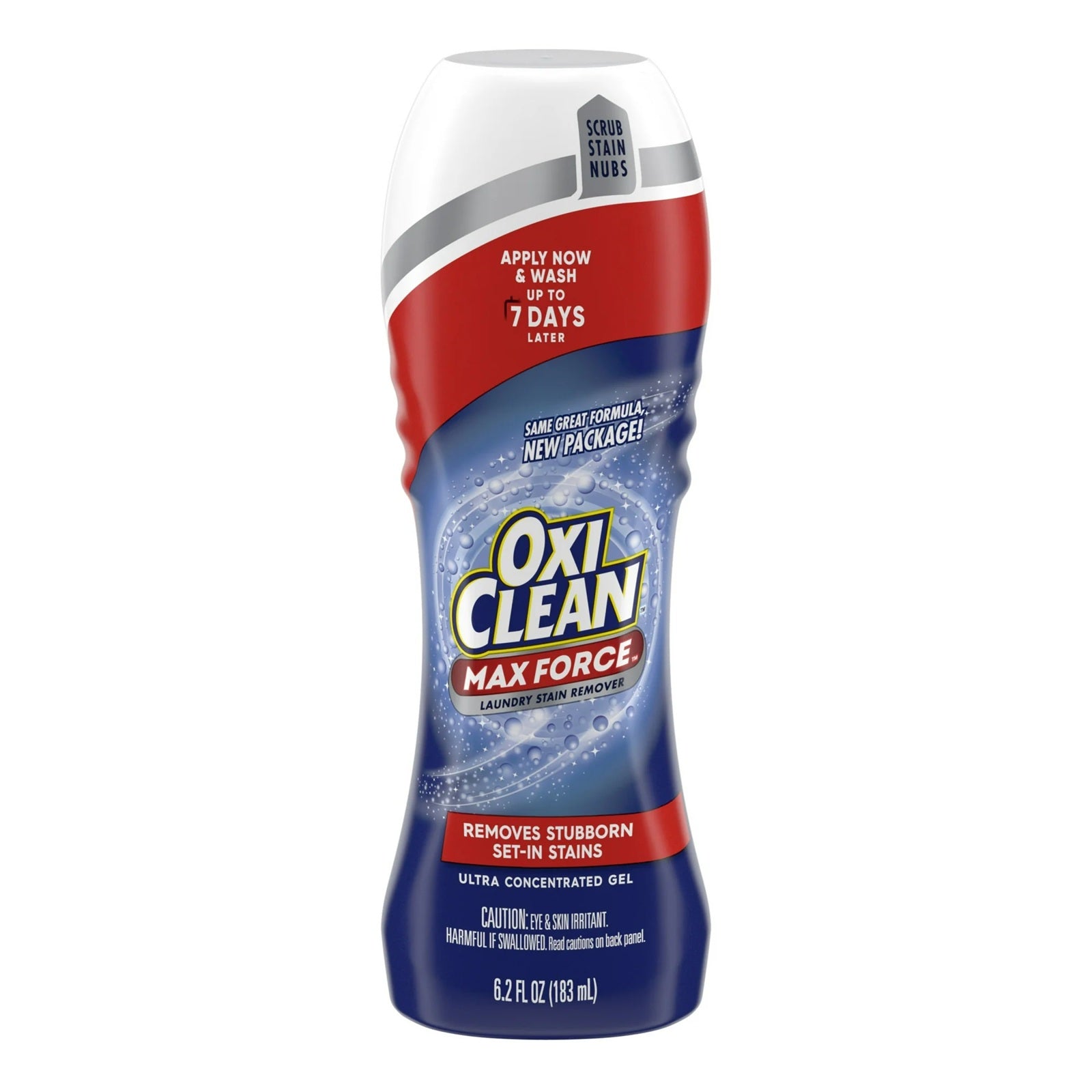OxiClean max force laundry stain remover gel stick to remove stubborn set-in-stains with an ultra concentrated gel - Same formula new packaging. 