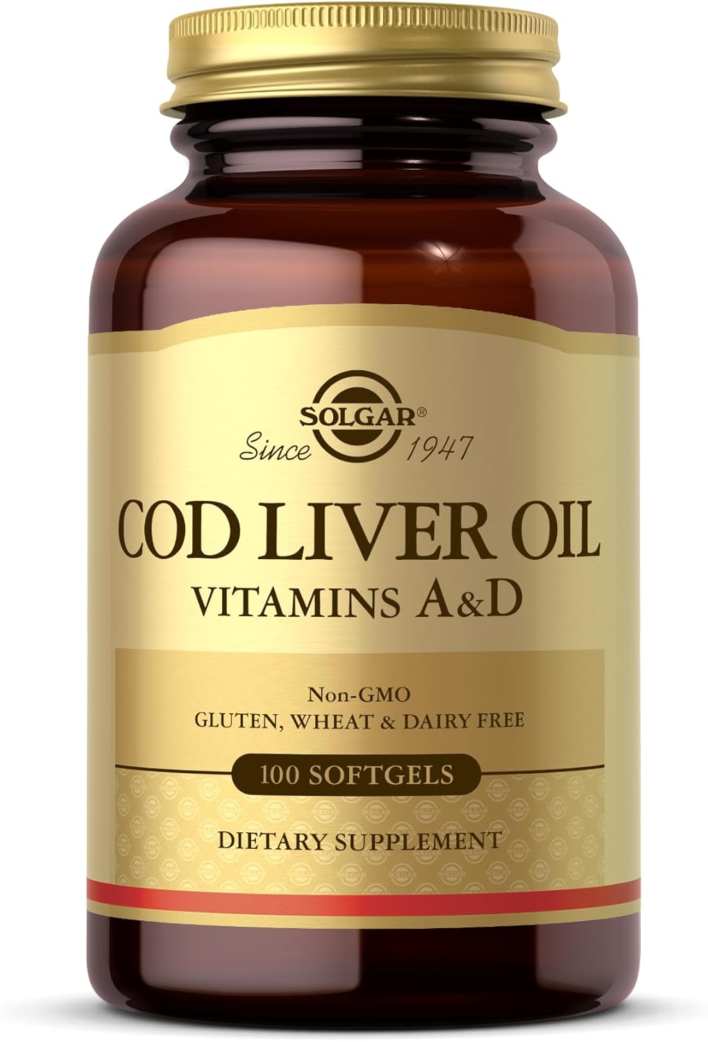 Solgar Cod Liver Oil | 100 Softgels