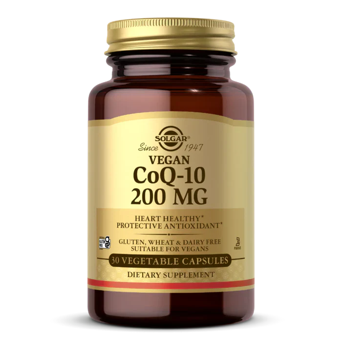 Vegetarian CoQ-10 200 mg. - 30 Vegetarian Capsules