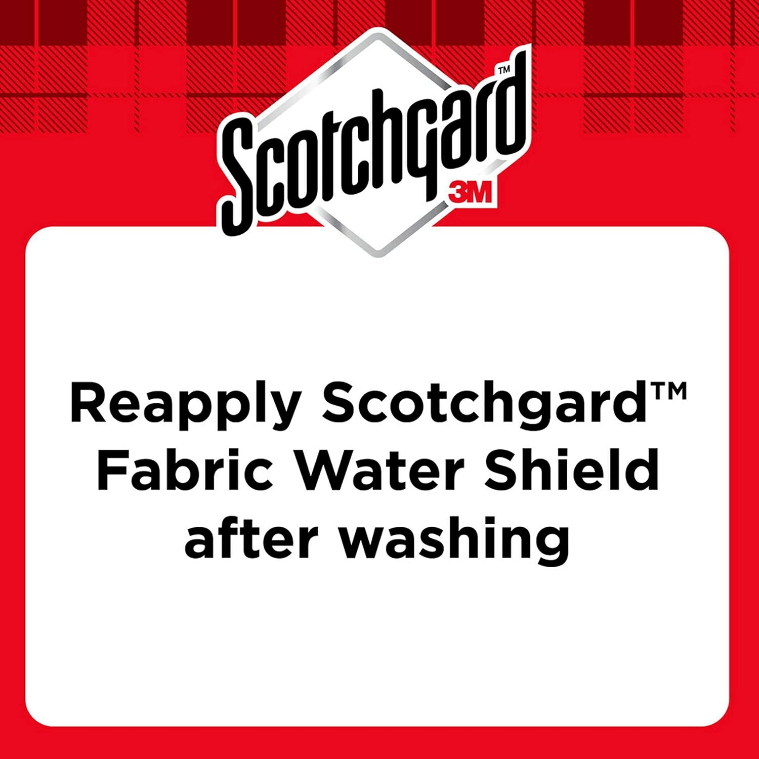  3M Scotchgard Fabric Water Shield – 13.5 oz Spray, reapply the spray for fabric water shield after washing. 