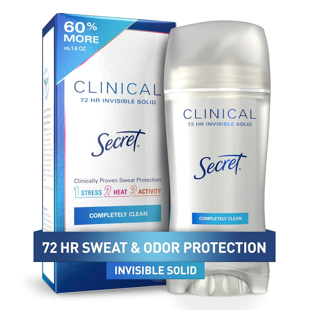 Invisble Solid Secret Clinical Strength | Invisible Solid | 2.6 Oz