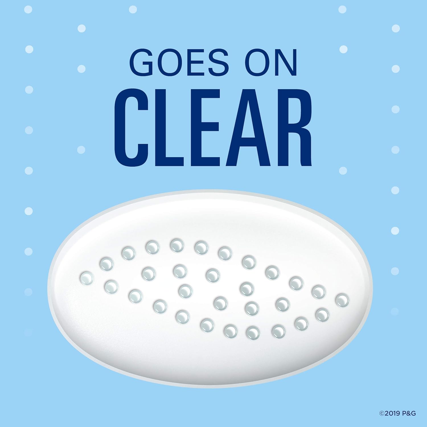 Secret scent lavender gel deodorant goes on clear 