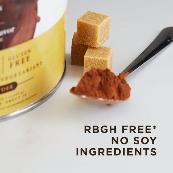 Solgar whey to go grass fed protein powder - RBGH free, no soy ingredients 
